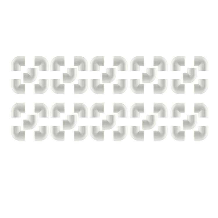 اتصال زانویی مدل P Z 20-64 مجموعه 64 عددی